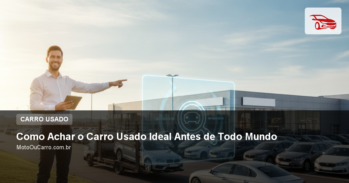 Como Achar o Carro Usado Ideal Antes de Todo Mundo