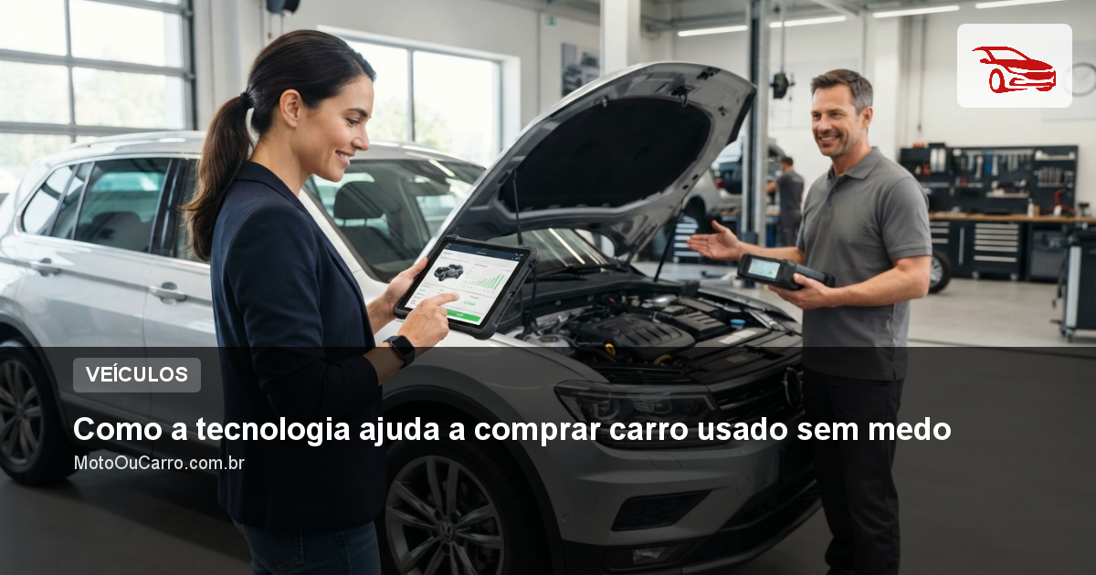 Como a tecnologia ajuda a comprar carro usado sem medo