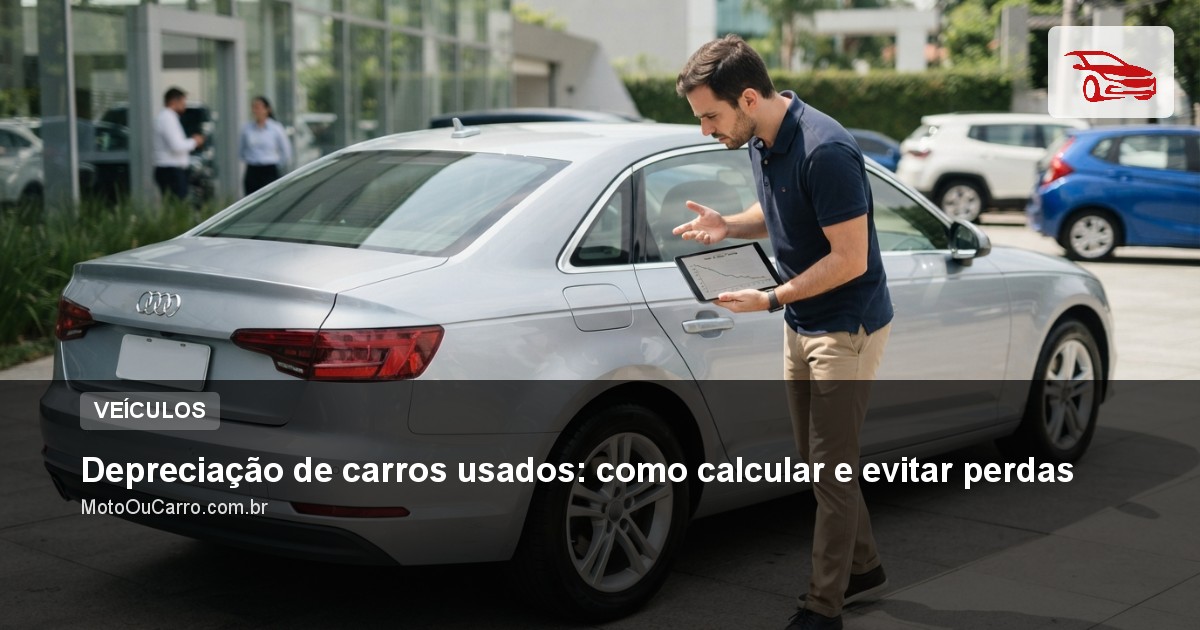 Depreciação de carros usados: como calcular e evitar perdas