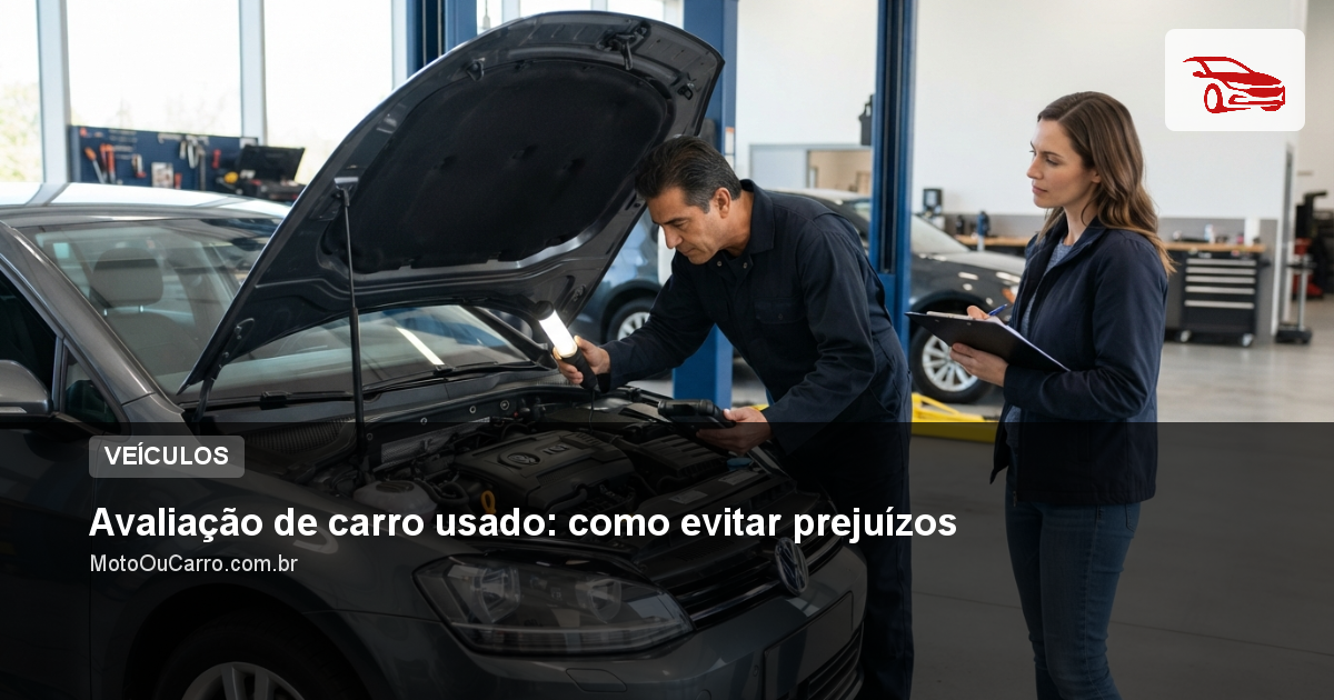 Avaliação de carro usado: como evitar prejuízos