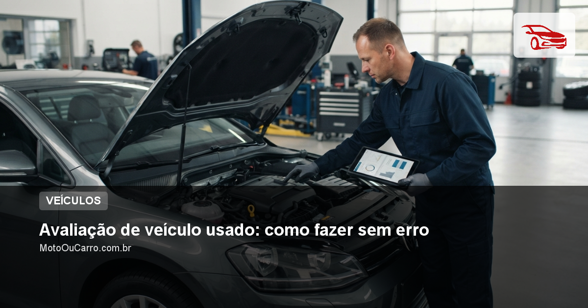 Avaliação de veículo usado: como fazer sem erro