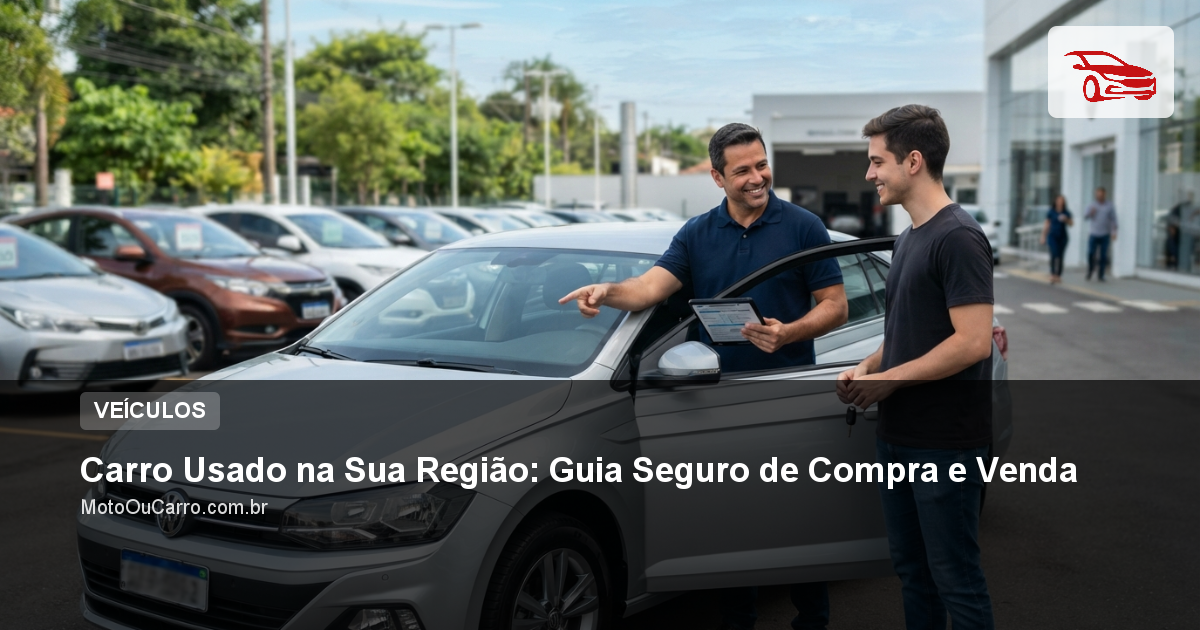 Carro Usado na Sua Região: Guia Seguro de Compra e Venda