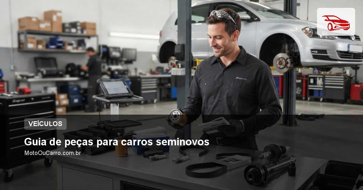 Guia de peças para carros seminovos