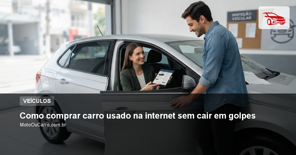 Como comprar carro usado na internet sem cair em golpes