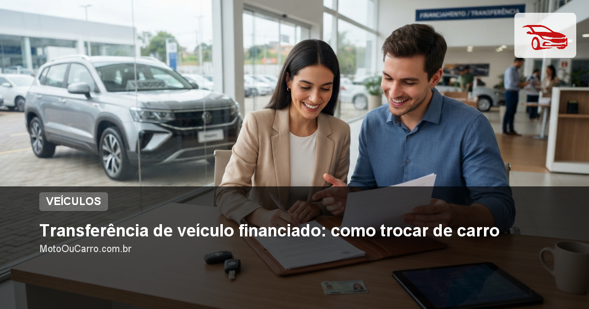 Transferência de veículo financiado: como trocar de carro